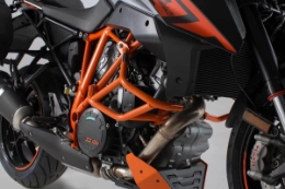 Slika Zaštita motocikla Sw Motech KTM Superduke narančasta