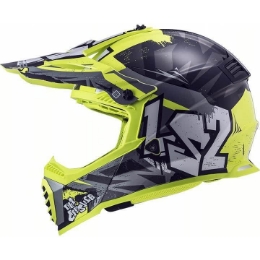 Slika Motocross kaciga LS2 Fast Evo Crusher MX437 