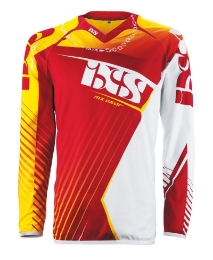 Slika Motocross majica IXS ATMORE žuta crvena