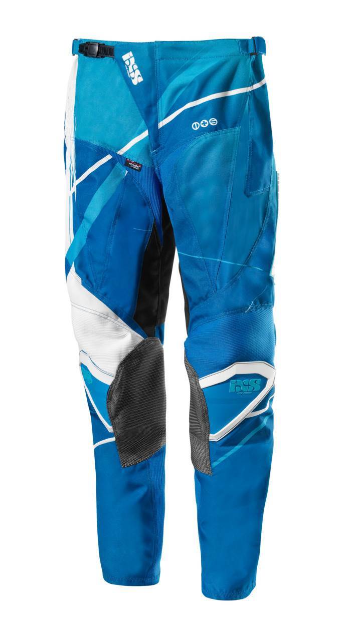 Slika Motocross hlače IXS Hurricane plava bijela