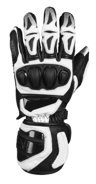 Slika Moto rukavice iXS RS-300 2.0 crna bijela