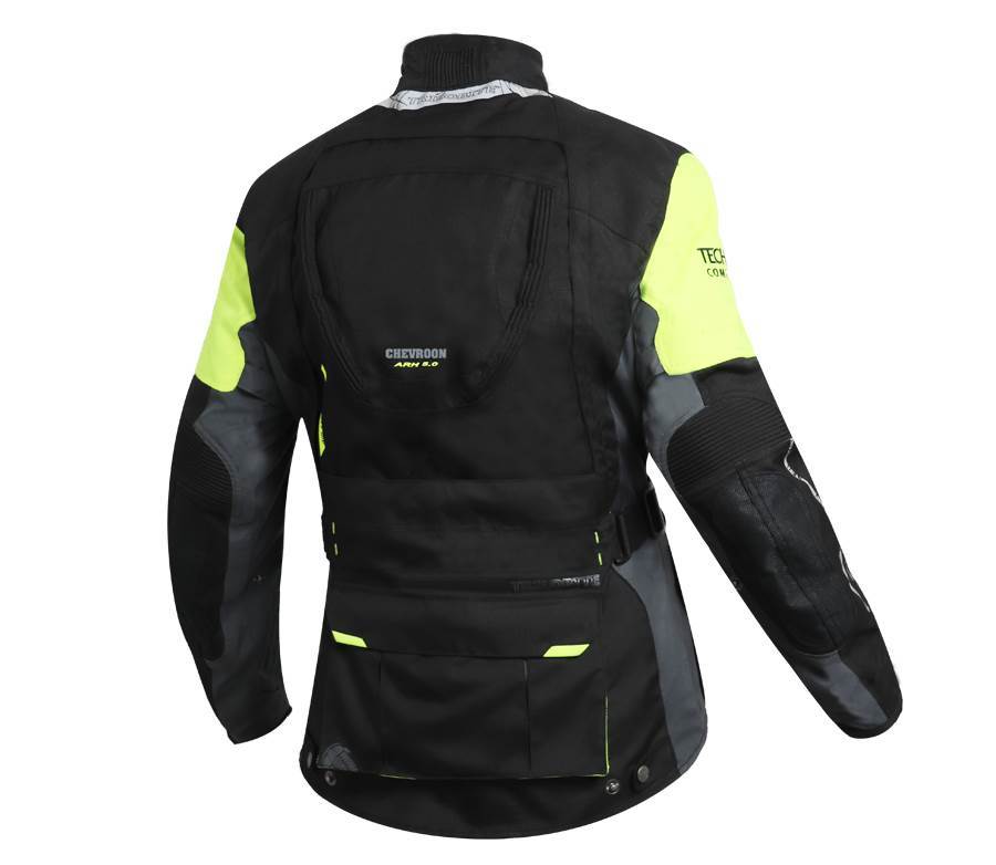 Slika Ženska moto jakna Trilobite  Rideknow Tech-Air® 2091 crna žuta