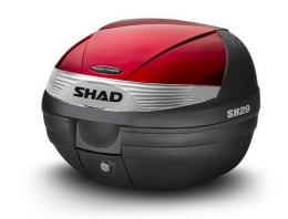 Slika Kofer za motor SHAD SH29 29 L crna crvena