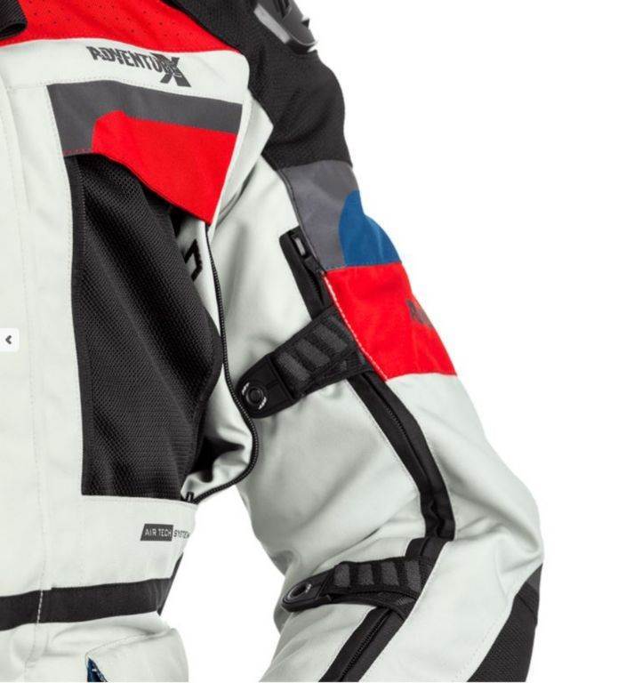 Slika Adventure ženska motociklistička jakna RST Adventure-X Pro Series bijela plava crvena