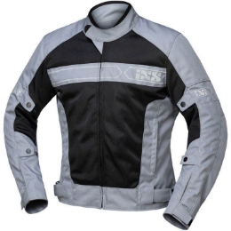 Slika Motoristička ljetna jakna IXS Evo-Air siva crna
