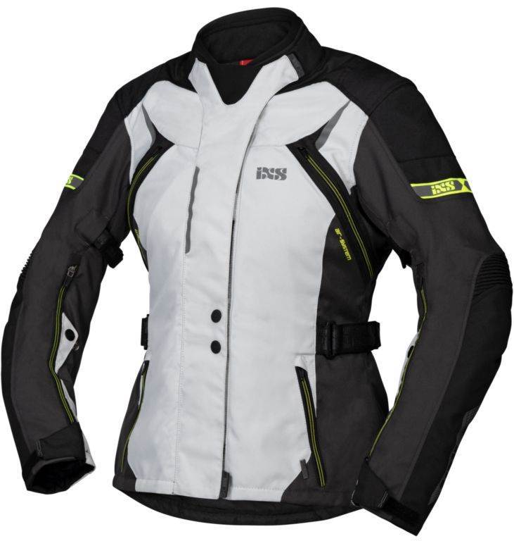 Slika Ženska Moto jakna IXS Tour Liz-ST crna siva žuta