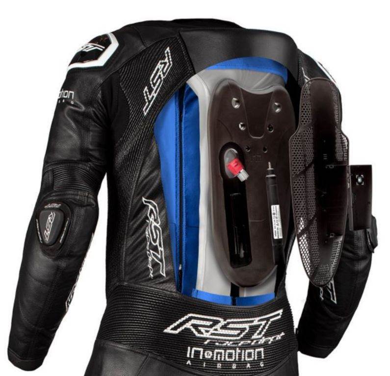 Slika Moto kožna jakna RST Sabre Airbag crna