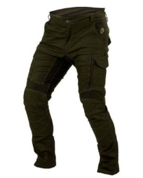 Motoristične jeans hlače Trilobite ACID SCRAMBLER 2.0 1664, kaki
