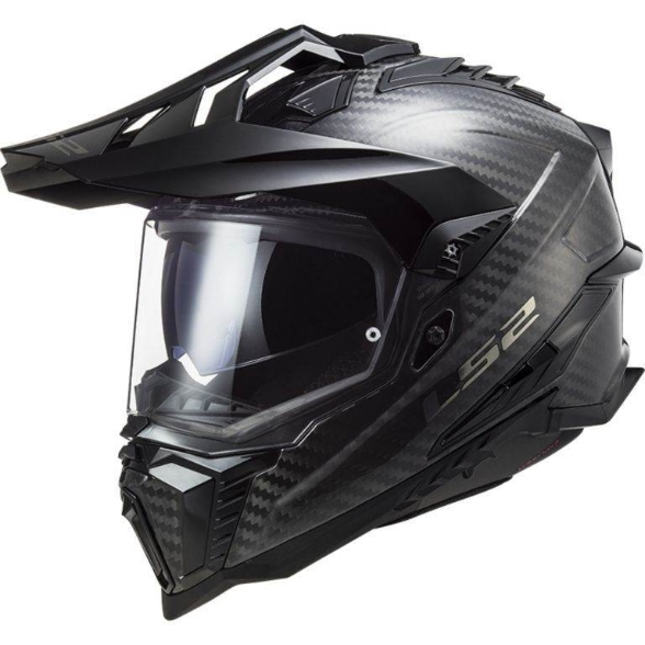 Slika Karbonska enduro kaciga za motor LS2 Explorer Gloss (MX701), karbon