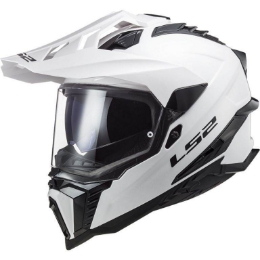 Slika Adventure motoristička kaciga LS2 Explorer Solid, bijela (MX701)