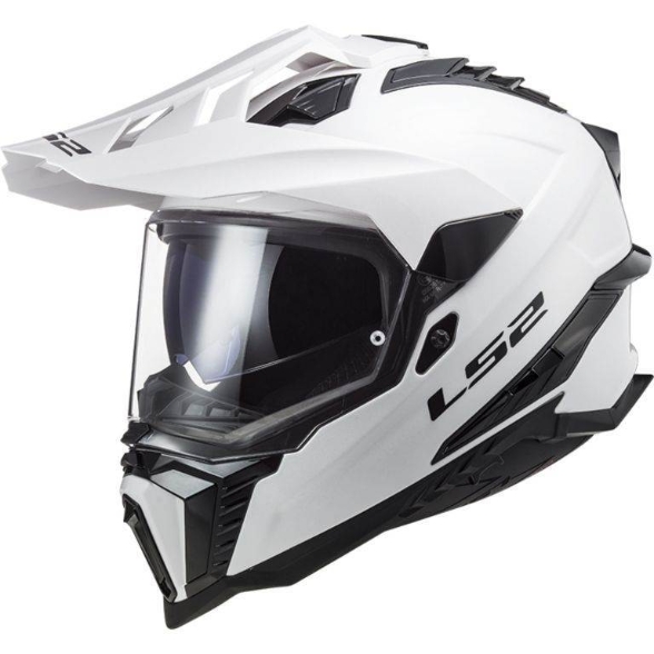 Slika Enduro kaciga za motor LS2 Explorer Solid (MX701), bijela
