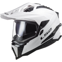 Slika Enduro kaciga za motor LS2 Explorer Solid (MX701), bijela