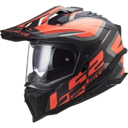 Slika Enduro kaciga za motor LS2 Explorer Alter (MX701), crna/narančasta