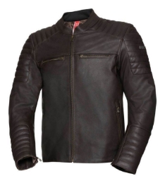 Slika Motoristička kožna jakna IXS Classic Dark smeđa
