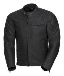 Slika Motoristička kožna jakna IXS Classic ELIOTT crna