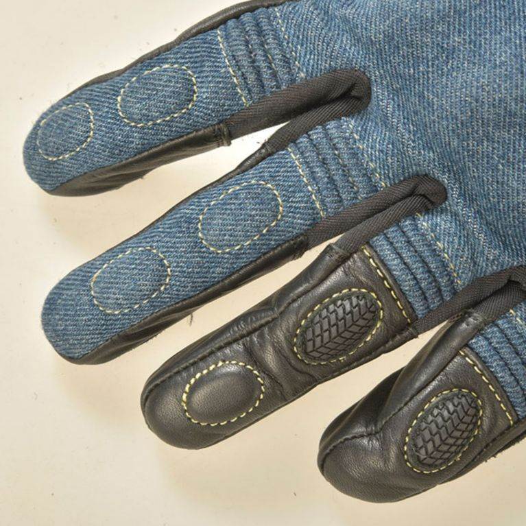 Slika Ženske motorističke rukavice Trilobite PARADO 1840, plave