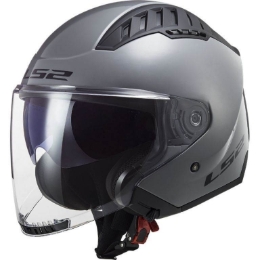Slika Jet kaciga za skuter LS2 Copter II Nardo Grey (OF600), siva
