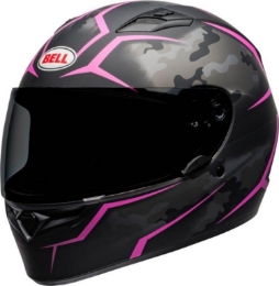 Slika Moto kaciga BELL Qualifier Stealth crna pink