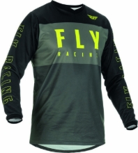 Slika Motocross dres/majica FLY MX F-16, siva/črna