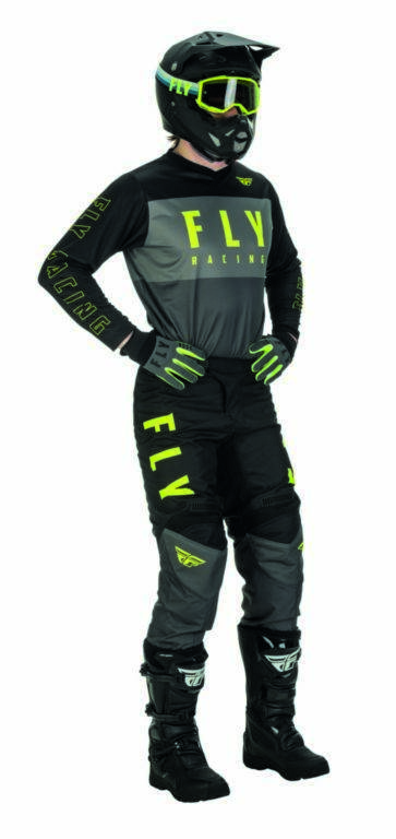 Slika Motocross majica FLY MX F-16 siva crna žuta