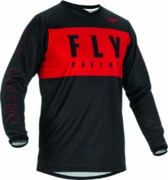 Motocross dres/majica FLY MX F-16, črna/rdeča