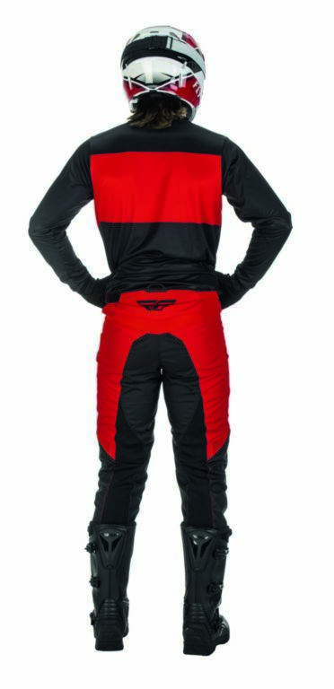 Slika Motocross majica FLY MX F-16 crna crvena