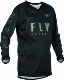 Slika Kros majica dječja FLY MX F-16 crna siva