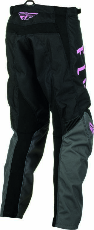 Slika Kros hlače dječje FLY MX F-16 crna pink