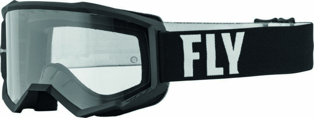 Slika Motocross naočale Fly Mx Focus crna bijela
