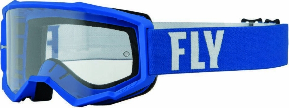 Slika Dječje motocross naočale Fly Mx Focus plava bijela