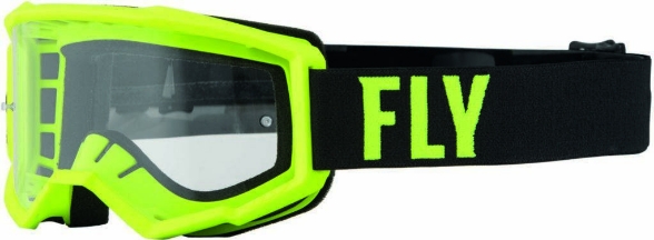 Slika Dječje motocross naočale Fly Mx Focus žuta crna