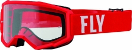 Otroška motocross očala FLY MX Focus, rdeča
