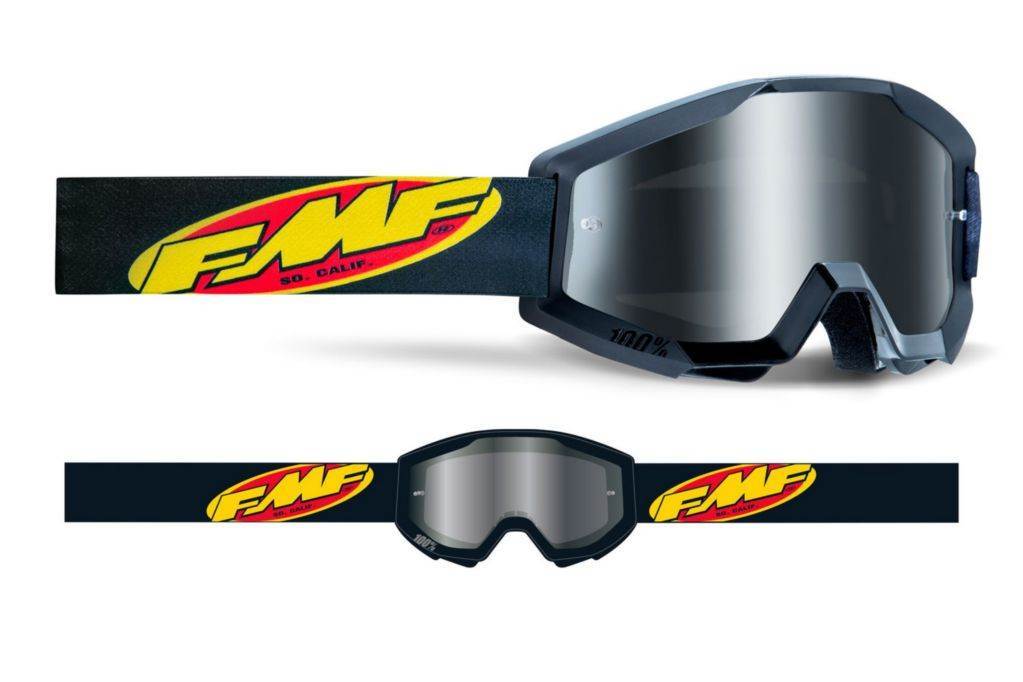 Slika  Motocross naočale FMF Powercore Mirror crna