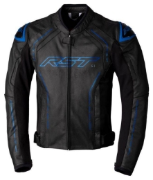 Slika Motoristička kožna jakna RST S1 crna plava