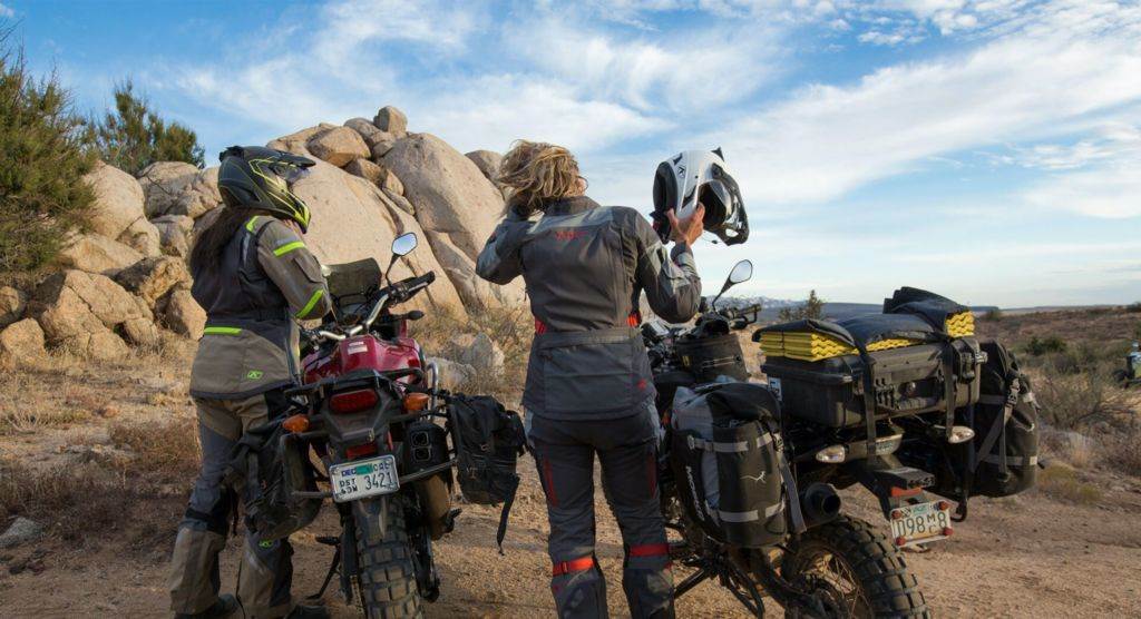 Slika Adventure ženske motociklističke hlače RST Maverick crna