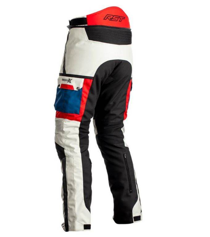 Slika Motorističke hlače RST Adventure-X PRO bijele plave crvene