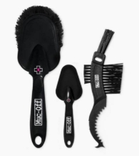 Slika Komplet četki za čišćenje motocikla Muc-Off Premium Brush Set 220 (komplet od 3 četke)