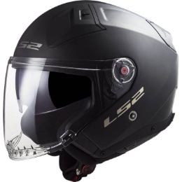 Slika Jet kaciga za skuter LS2 Infinity II Matt (OF603), mat crna