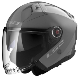 Slika Jet kaciga za skuter LS2 Infinity II Nardo (OF603), siva