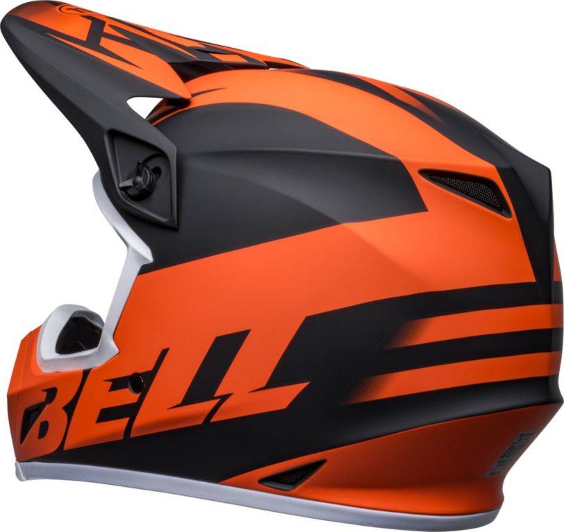 Slika Premium motocross kaciga Bell MX-9 Mips Disrupt, crna/narančasta