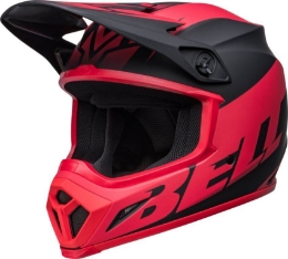Slika Premium motocross kaciga Bell MX-9 Mips Disrupt, crna/crvena
