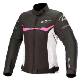 Slika Sportska ženska motoristička jakna Alpinestars Stella T-SPS, crna/roza