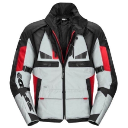 Slika Motoristička jakna Spidi Crossmaster H2Out 3u1, bijela/crvena