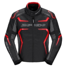Slika Športna motoristična jakna Spidi Race Evo H2Out, črna/rdeča