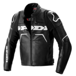 Slika Sportska kožna motoristička jakna Spidi Evorider 2, crna/bijela