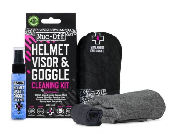Slika Komplet za čišćenje vizira i naočala Muc-Off Helmet, Visor & Goggle kit V2