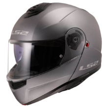 Slika Preklopna čelada za motor LS2 Strobe II Matt (FF908), titan