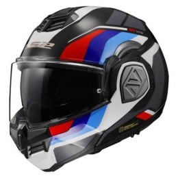 Slika Flip up kaciga LS2 Advant Sport (FF906), bijela/plava/crvena