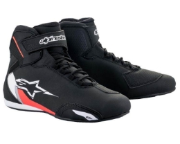 Slika Motorističke cipele Alpinestars Sektor, crne/bijele/crvene