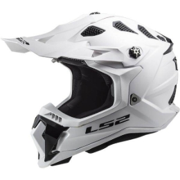 Slika Motokross kaciga LS2 Subverter EVO II Gloss (MX700), bijela